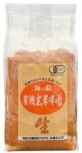 国産有機・玄米味噌 1kg 海の精